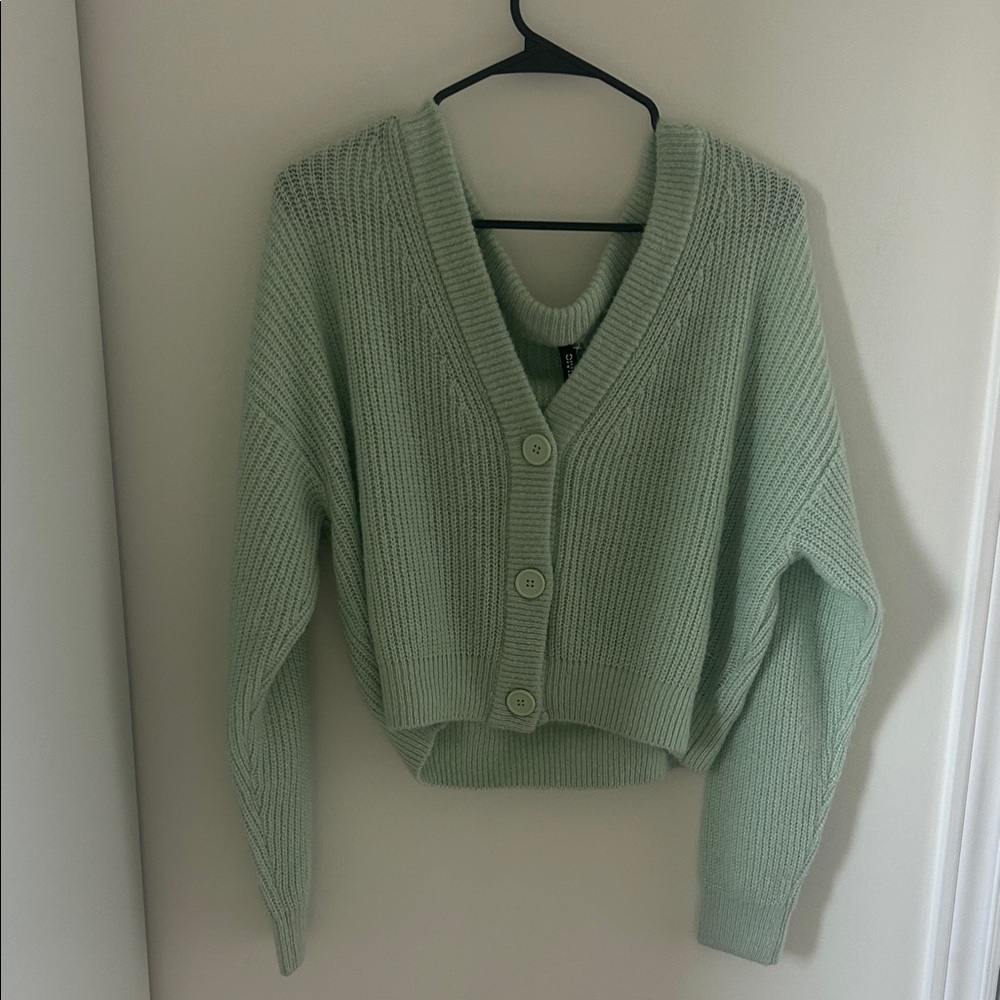 H&M Light Green Women's Cardigan